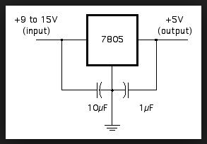 5v electronic circuit